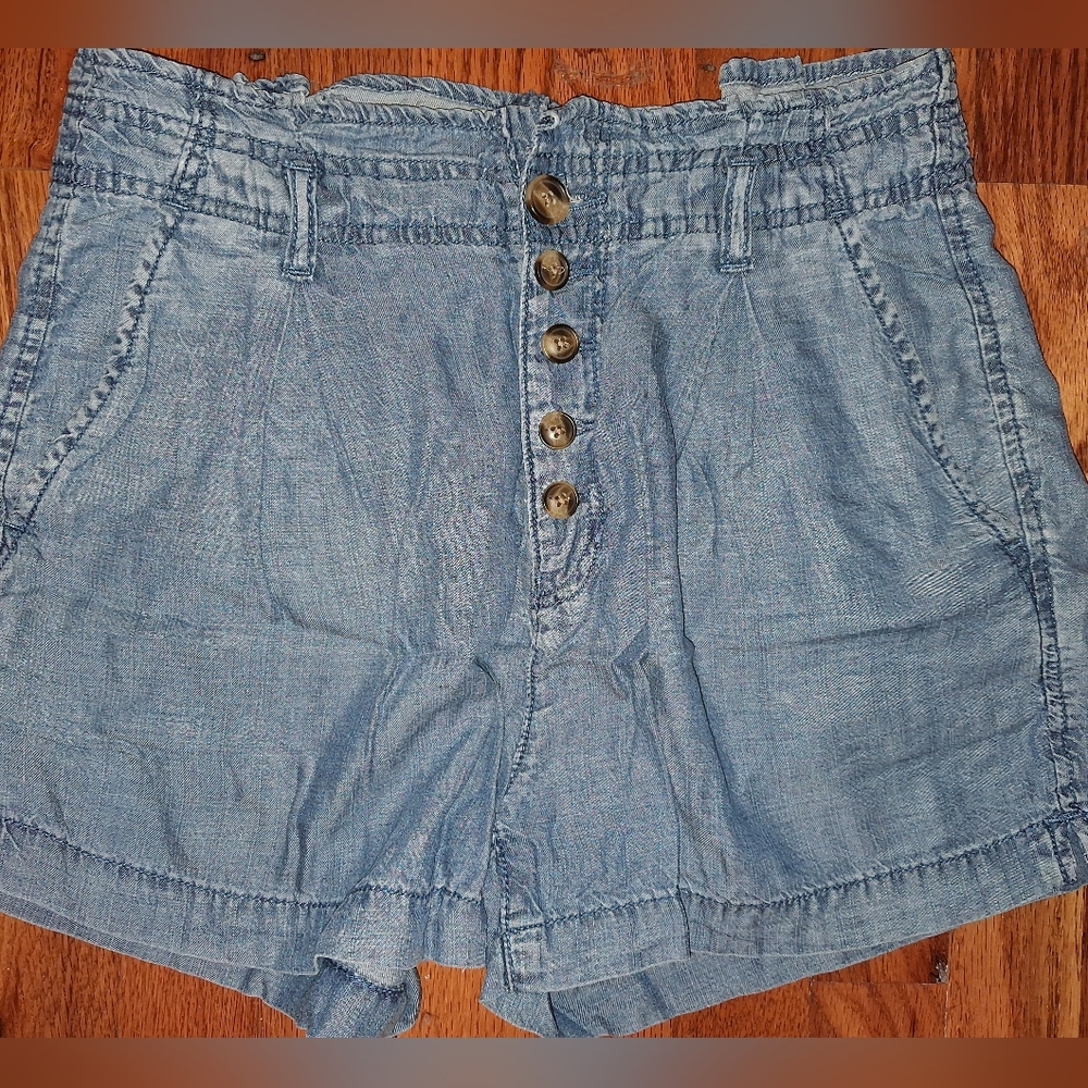 American Eagle Outfitters Light Blue Denim Shorts